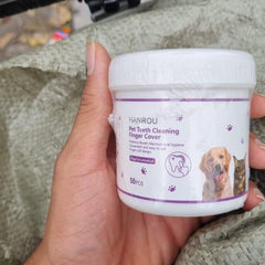 Disposable Dental Finger Wipes For Pets