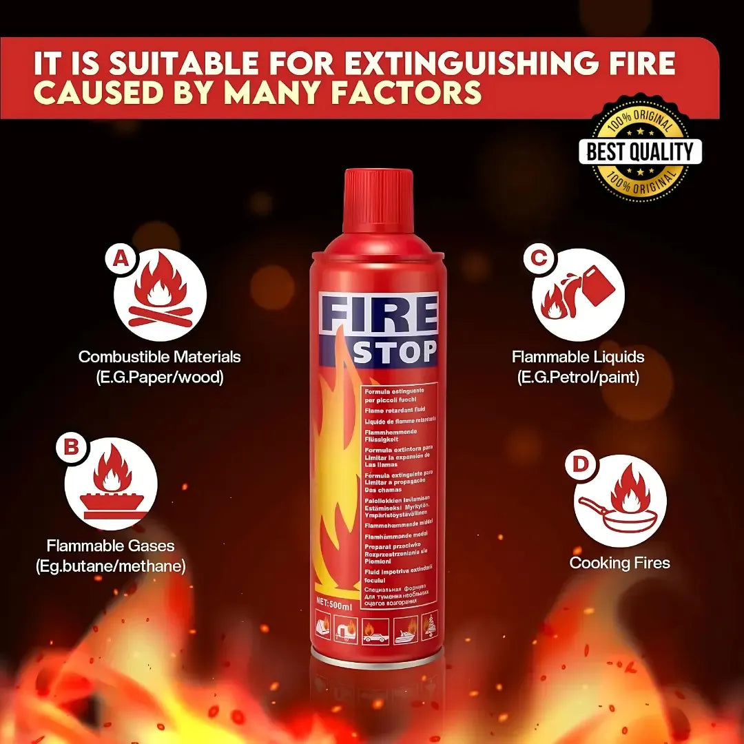 Car Fire Stop - Emergency Fire Spray 500ml