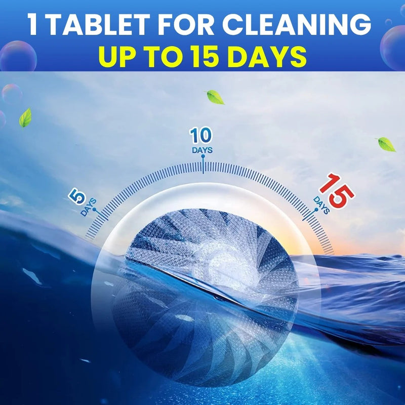Blue Bubble Cleaner Toilet Cleaner Tablet Pack of 1 (10pc)