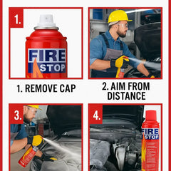 Car Fire Stop - Emergency Fire Spray 500ml