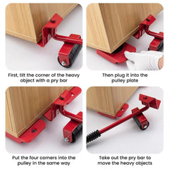 Furniture Lifter Mover Tool Set Heavy Duty