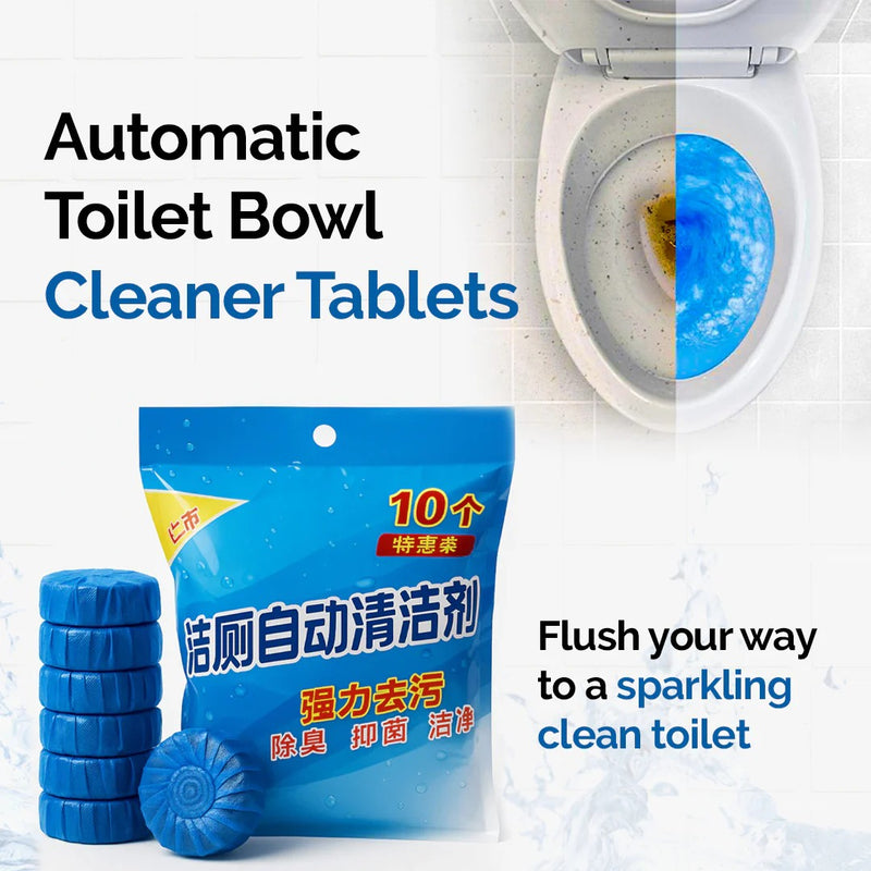 Blue Bubble Cleaner Toilet Cleaner Tablet Pack of 1 (10pc)
