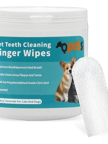 Disposable Dental Finger Wipes For Pets