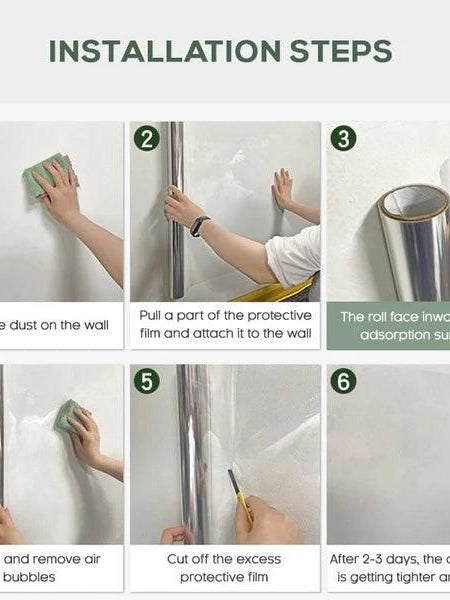Self- Adhesive Transparent Electrostatic Wall Protection Film Buy 1 Get 1 Free