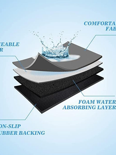 Quick-Drying Mat - Pack of 2 ((Assorted))