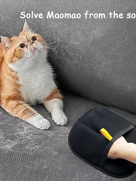 Pet Hair Removal Gloves (Pack of 2)