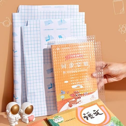 SmartGadgets Transparent Book Cover Film (30 Pcs) 📚