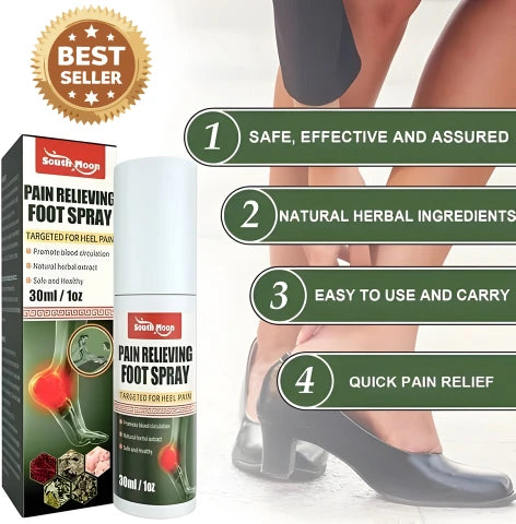 ReliefSpray™ Foot & Joint Pain Relieving Spray - (Buy 1 Get 1 Free🔥🔥)