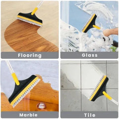2-in-1 Floor Cleaner Brush with Wiper |🔥Flat 50% Savings🔥