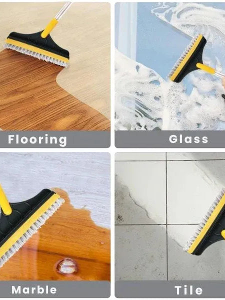 2-in-1 Floor Cleaner Brush with Wiper |🔥Flat 50% Savings🔥