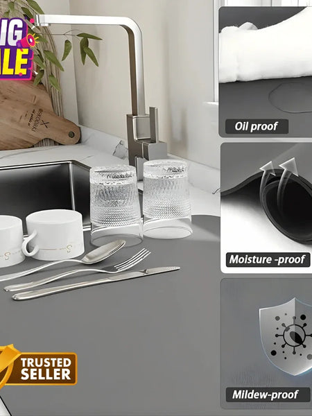 Quick-Dry, Anti-Slip Base Kitchen Mat | 🔥BUY 1 & GET 1 FREE🔥