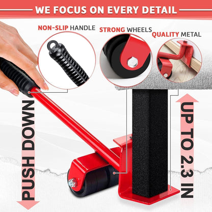 Furniture Lifter Mover Tool Set Heavy Duty