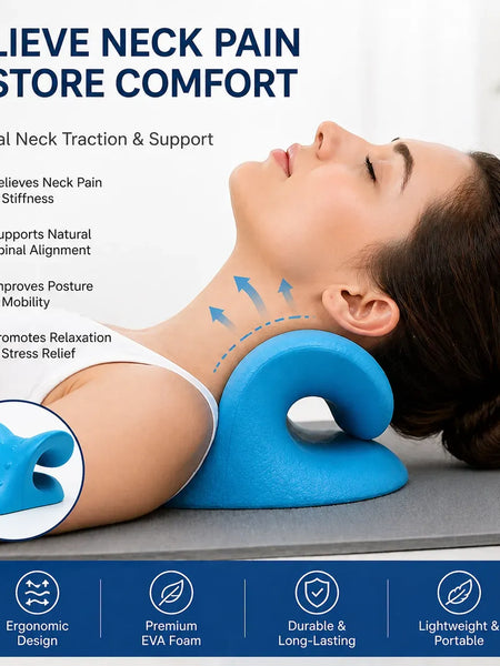 Cervical Neck Traction Pillow