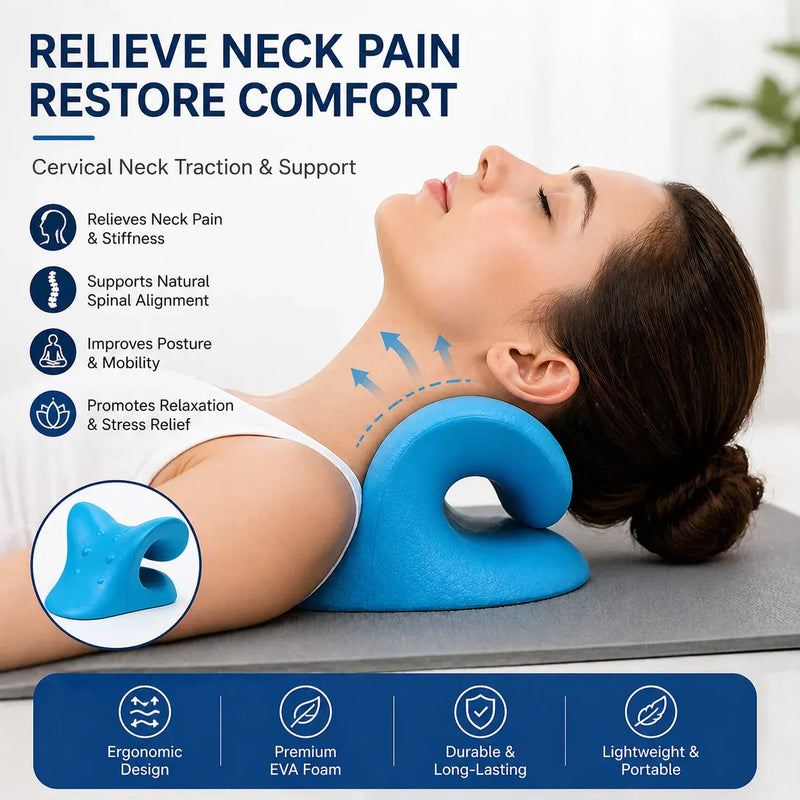 Cervical Neck Traction Pillow