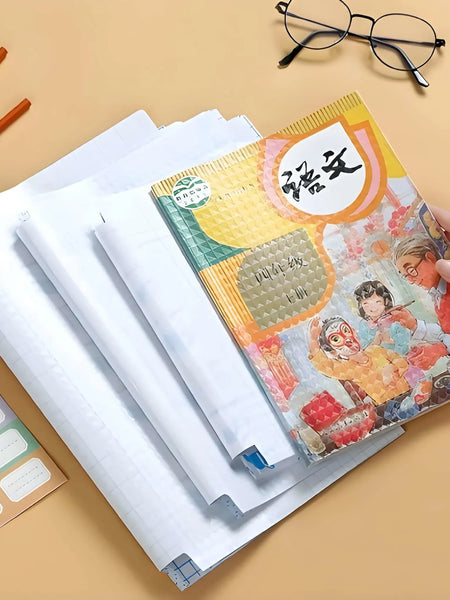 SmartGadgets Transparent Book Cover Film (30 Pcs) 📚