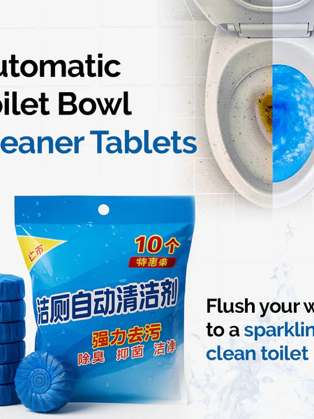 Blue Bubble Cleaner Toilet Cleaner Tablet Pack of 1 (10pc)