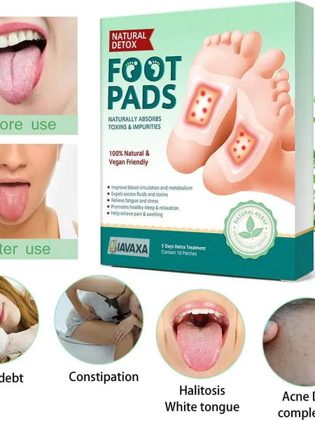 Premium Detox Foot Patches (Pack of 20) BUY 1 GET 1 FREE