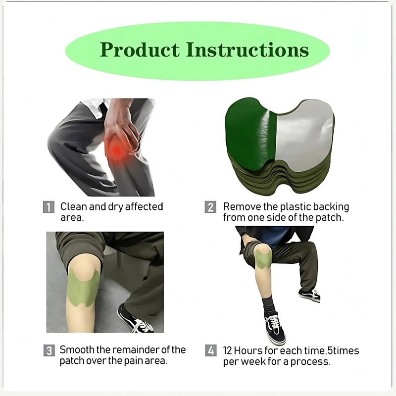 New Knee patch pain relief Pack of 2 (20patch)  (Buy 10 Get 10 Free)-