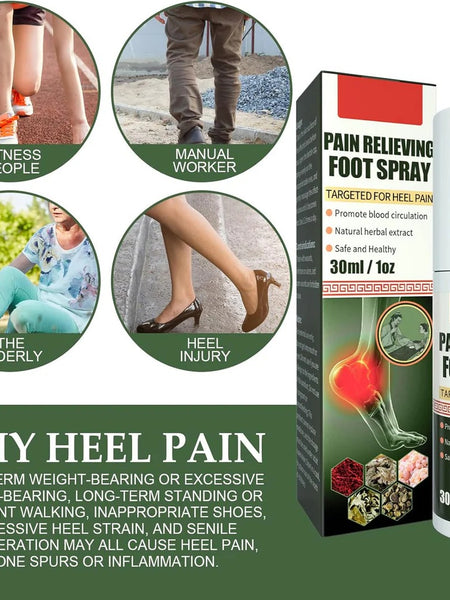 ReliefSpray™ Foot & Joint Pain Relieving Spray - (Buy 1 Get 1 Free🔥🔥)