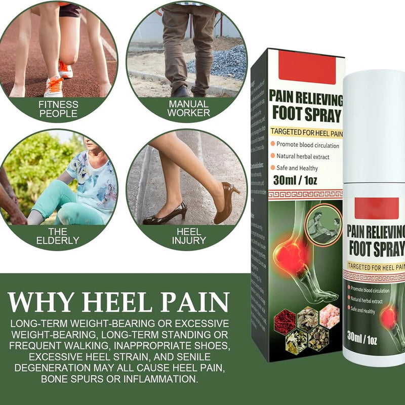 ReliefSpray™ Foot & Joint Pain Relieving Spray - (Buy 1 Get 1 Free🔥🔥)