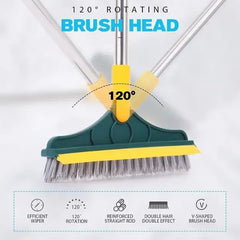 2-in-1 Floor Cleaner Brush with Wiper |🔥Flat 50% Savings🔥