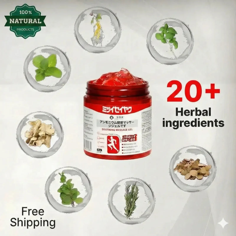 Japanese Red Massage Gel Joint & Muscle Pain